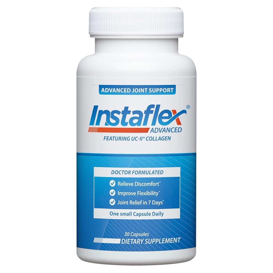 Instaflex Advanced Joint Support Supplement - Turmeric, Resveratrol, Boswellia Serrata Extract, BioPerine, UC-II Collagen- 30 Count